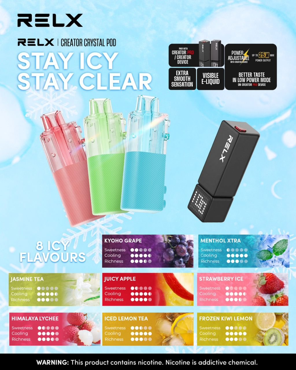 relx-creator-crystal-pod-8种冰爽口味-海报