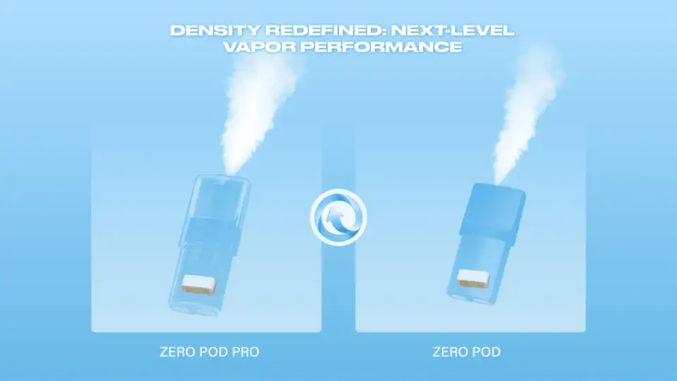 yooz-zero-pod-pro-烟雾性能对比