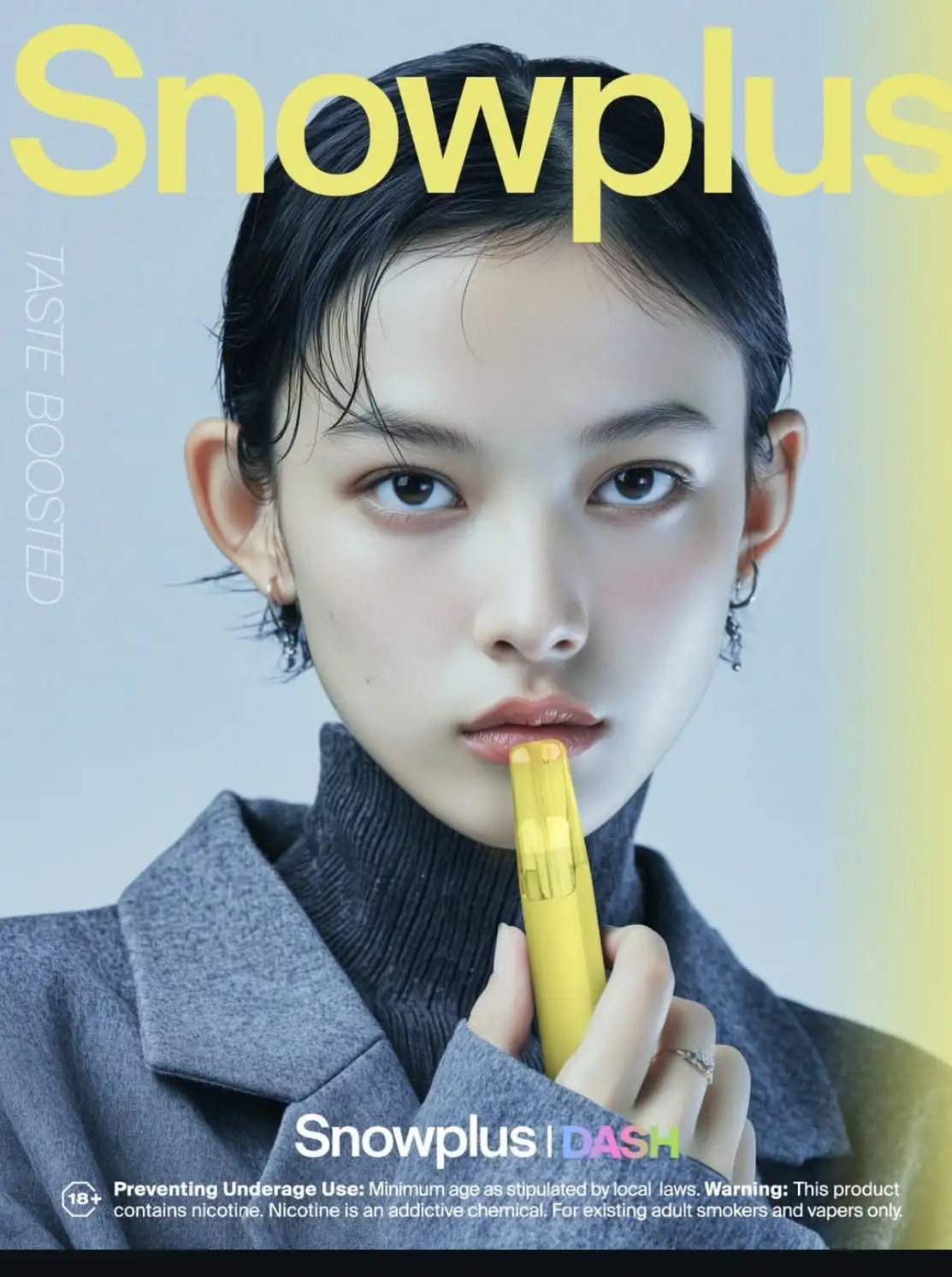 雪茄鸭嘴snowplus-dash-王嘉尔同款-明星海报
