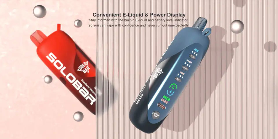 solo-bar-烟油电量显示-e-liquid-power-display