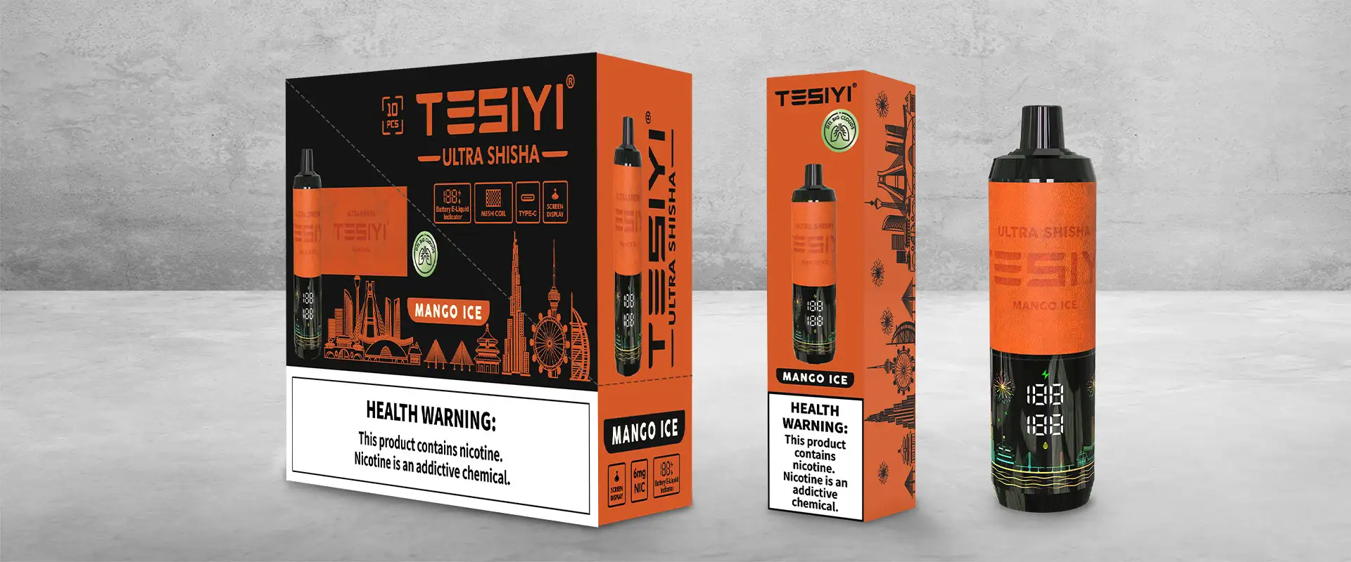 TESIVI-ULTRA-SHISHA-安全警告-健康提示-产品标识
