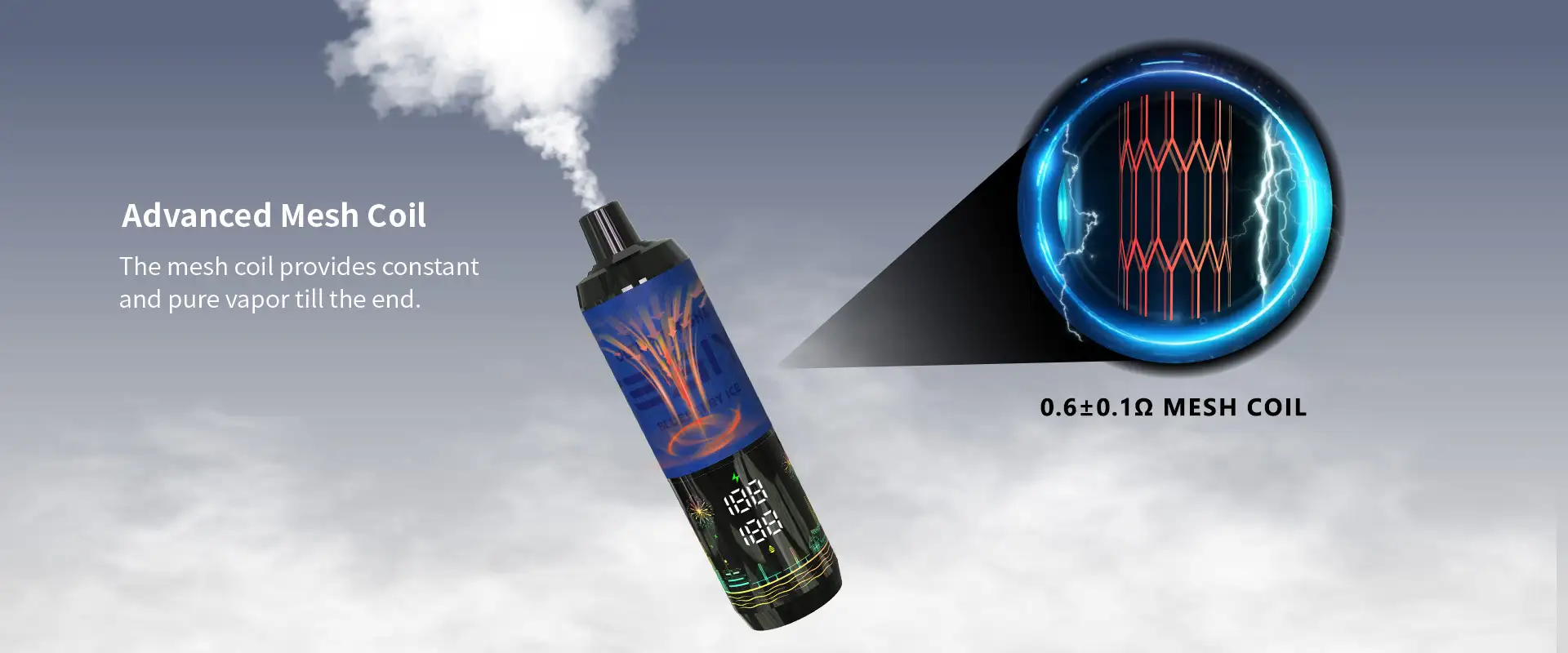 TESIVI-先进网状雾化芯-纯正蒸汽-恒温技术