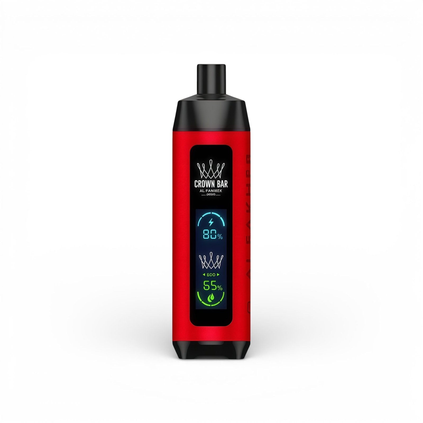 AL-FAKHER-Crown-Bar-Pro-阿尔法赫-8000-Puffs,展示产品外观及包装。