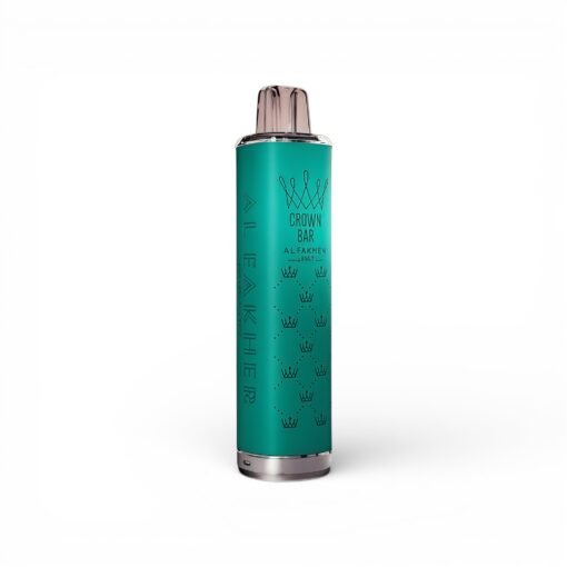 Al-Fakher-Crown-Bar-Mini-阿尔法赫-换弹-Pod-Kit-3000-Puffs，展示产品外观及包装。
