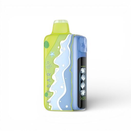 ELFBAE-Ice-King-冰神夏日版-40000-Puffs,展示产品外观及包装。