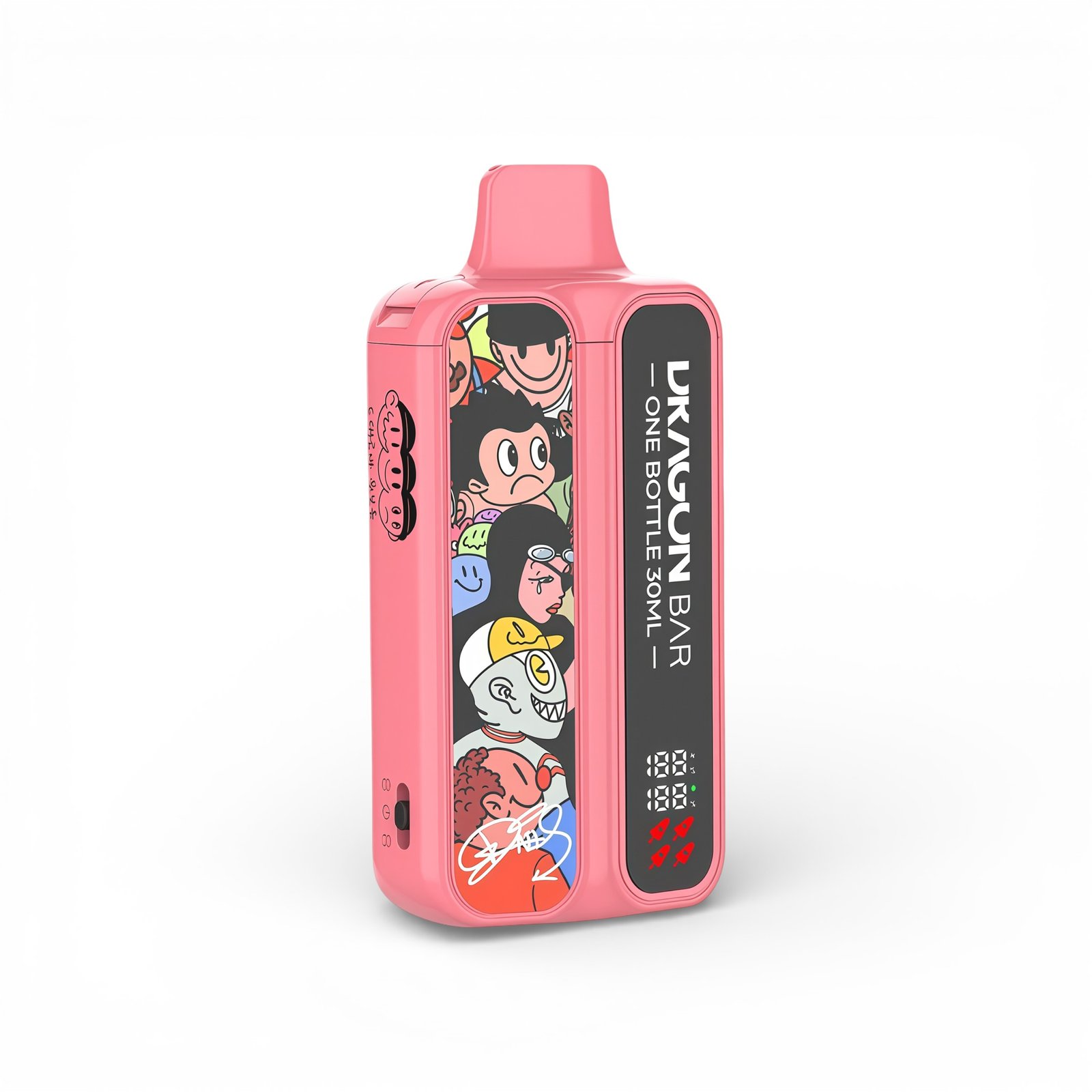 DRAGON-BAR-阿童木-40000-Puffs,展示产品外观及包装。