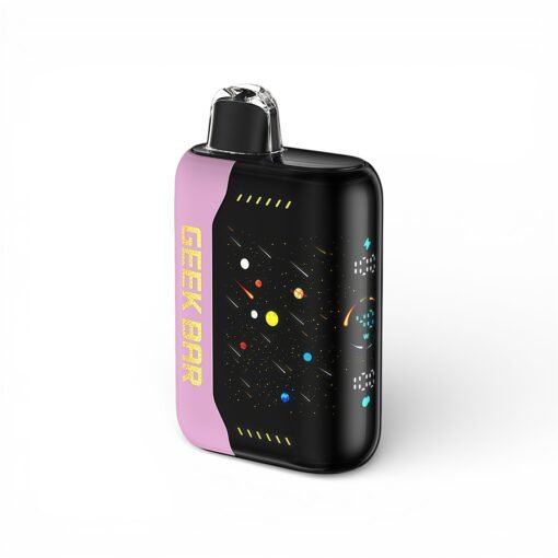 GEEKBAR-HOOKAHX-流星-25000-Puffs,展示产品外观及包装。