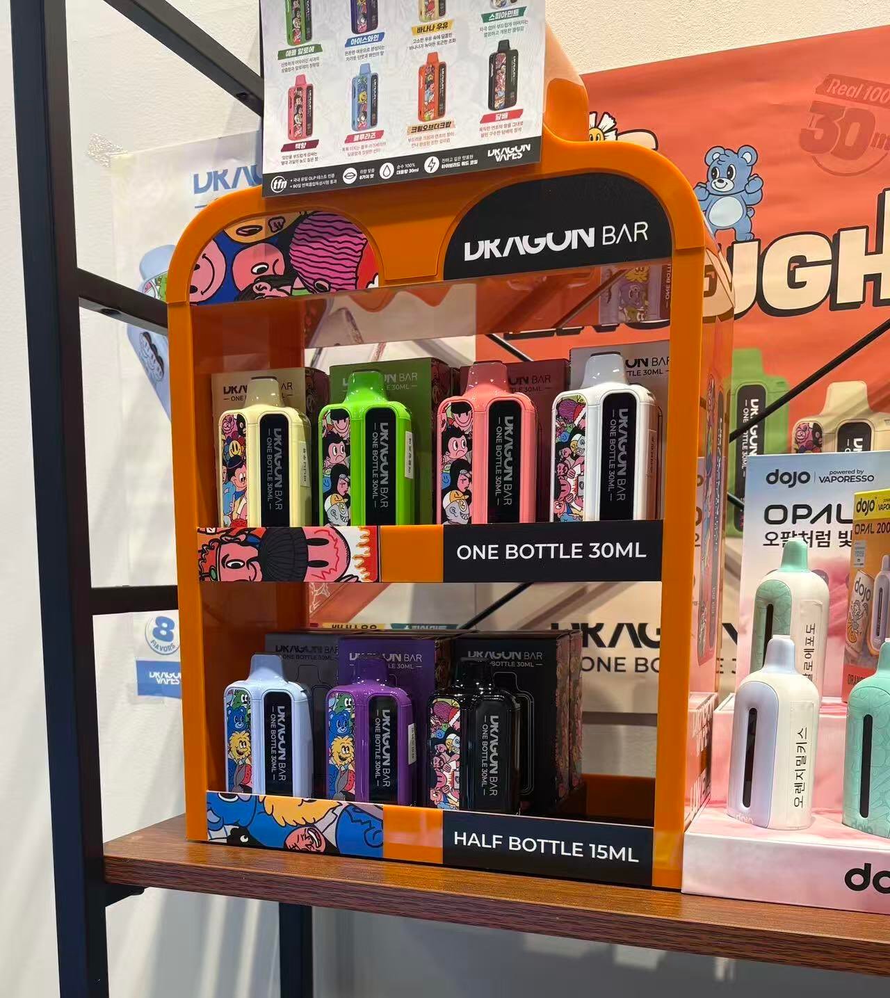 ukagun-bar-real100-vaporesso-opal多品牌系列