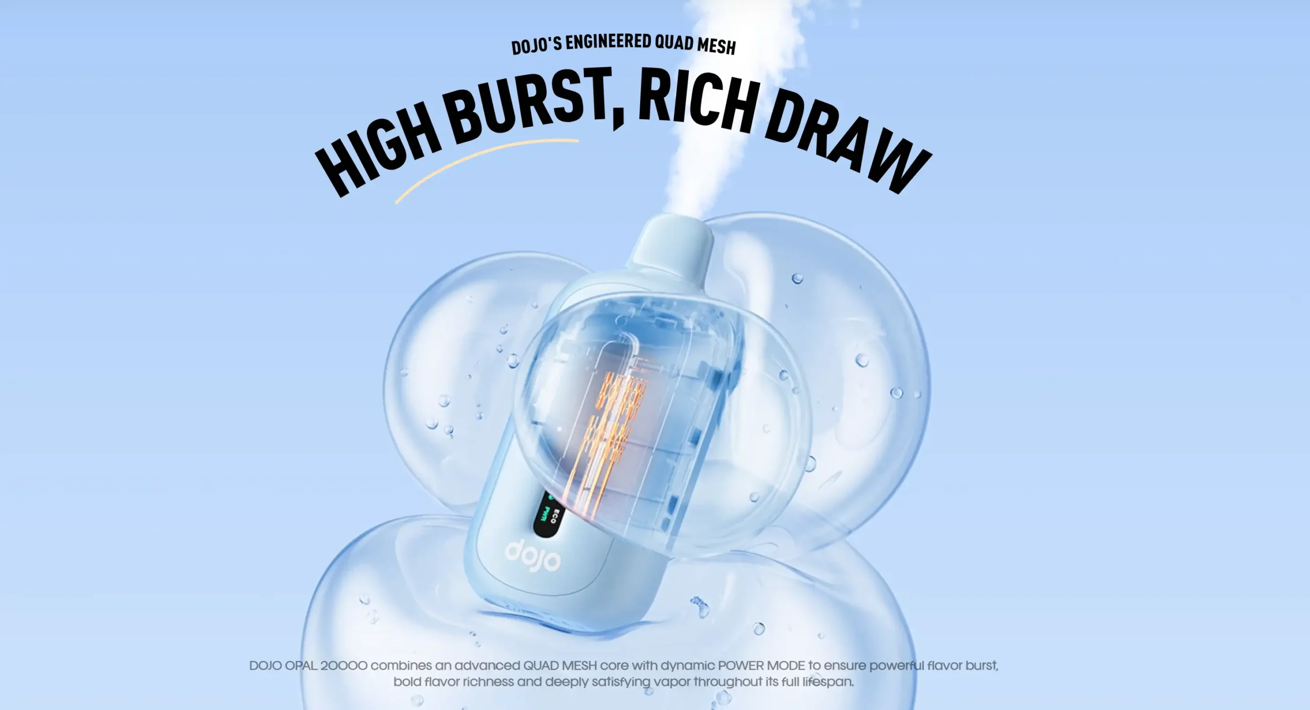 vaporesso-dojo-opal-20000-quad-mesh四核雾化