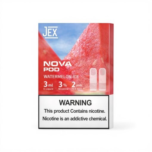 JEX-吉星-Nova-Pod-3ml，展示产品外观及包装。