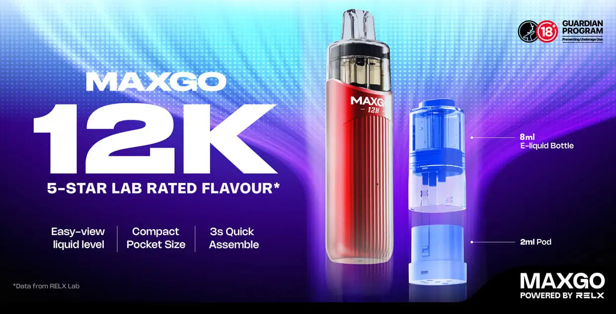 relx-maxgo-12k-主机-可视化油舱-8ml油瓶