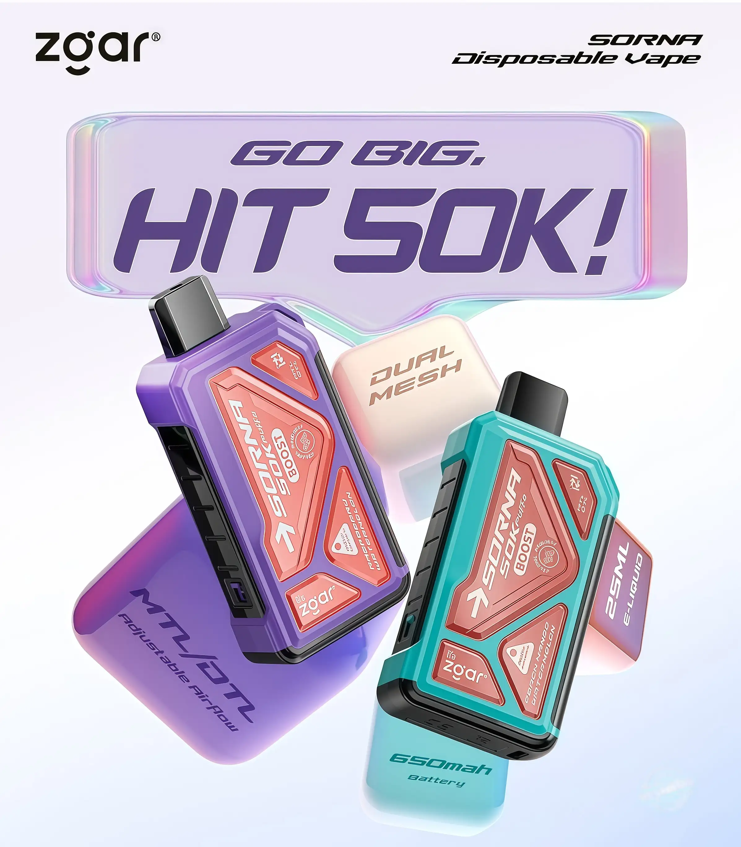 Zgar-sorna-50k-puffs-disposable-Mode Switching